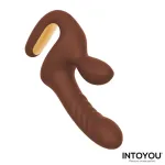 Mocca Vibrador con Thrusting y Mango Ergonómico USB