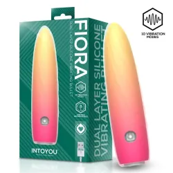 Fiora Bala Vibradora Silicona Doble Capa USB