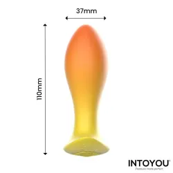 Auria Plug Anal con Vibración y Control Remoto USB-C