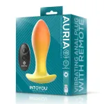 Auria Plug Anal con Vibración y Control Remoto USB-C