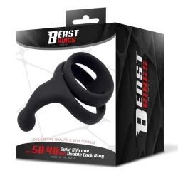 Anillo Doble Silicona Solida 50/40 mm