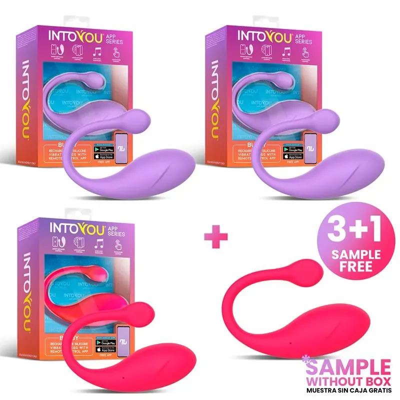 Pack 3+1 Bulby Huevo Vibrador con APP – Packs y juegos