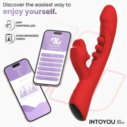 Trixy Vibrador con Tapping y Biting con App