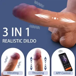 Fitter Masturbador Dildo Desmontable Thrusting con APP