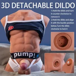 Fitter Masturbador Dildo Desmontable Thrusting con APP