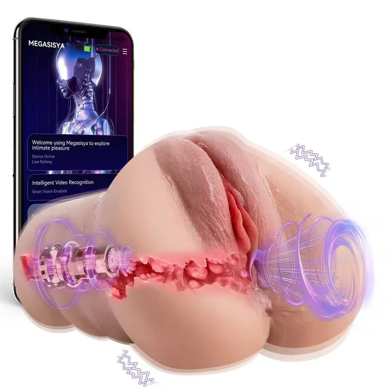 Sora Vagina y Ano con Thrusting, Vibracion y APP 1.54 kg – Masturbadores Ella