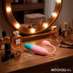NexEgg Motion Huevo Vibrador con Thrusting App Rosa/Turquesa