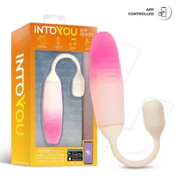 NexEgg Motion Huevo Vibrador con Thrusting App Beige/Rosa