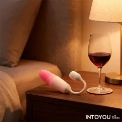 NexEgg Motion Huevo Vibrador con Thrusting App Beige/Rosa