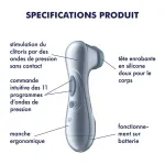 Pro 2 Gen 2 Succionador de Clítoris Battery Series Ice Blue