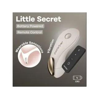 Little Secret Estimulador de Braguita Battery Series Warm Grey
