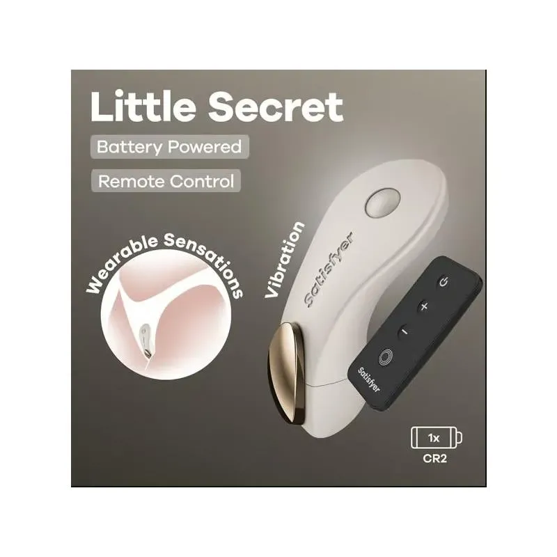 Little Secret Estimulador de Braguita Battery Series Warm Grey – De Braguita