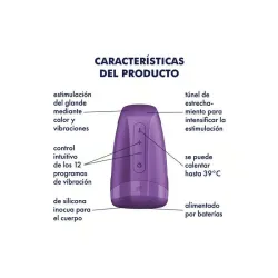 Men Heat Vibration Battery Series Dark Berry