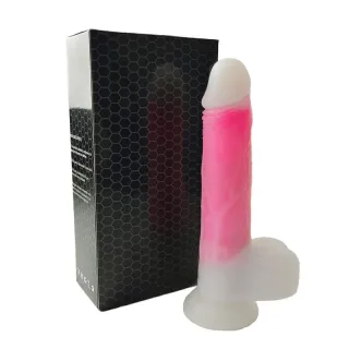 Dildo Doble Capa con Vibración, Thrusting y Calor