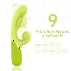 Vibrador con Función de Inflado