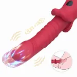 Vibrador con Thrusting Punto G y Pantalla Digital
