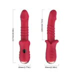 Vibrador con Thrusting Punto G y Pantalla Digital