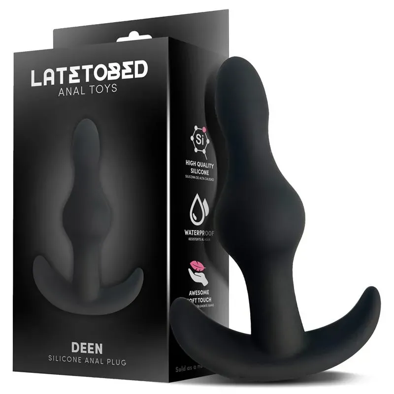 Deen Plug Anal de Silicona Base en Ancla – Anal