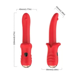 Vibrador Punto G con Pantalla Digital