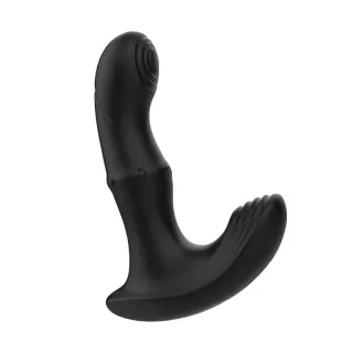 Masajeador Prostático Vibración, Thrusting y Estimulador de Clítoris