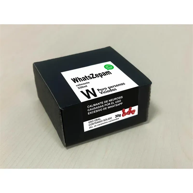 Caja Caramelos Whatszepam 20 und 30gr Cereza – Juegos Comestibles