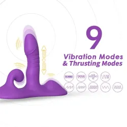 Estimulador Triple con Thrusting y Vibración