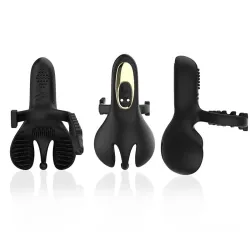 Anillo Vibrador para Pene y Testículos Ajustable
