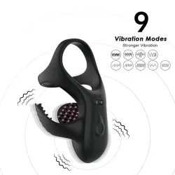 Anillo Vibrador para el Pene y Testículos