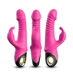 Vibrador con Thrusting y Oscilación 360º Rosa