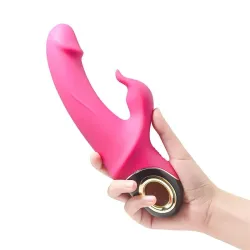 Vibrador con Rotación 360º Rosa