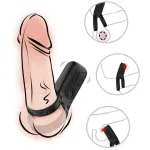 Mecha-style Anillo Doble para el Pene con Vibracion