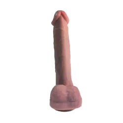 Dildo con vibración, Thrusting y Calor 28 cm