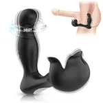Masajeador Prostático Rotación 360º Estimulación Testiculos