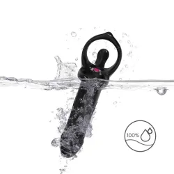 Dildo para Penetración Doble con Vibración