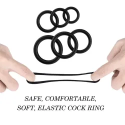 Set de 6 Anillos para el Pene