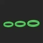Set 3 Anillos para el Pene Brilla en la Oscuridad