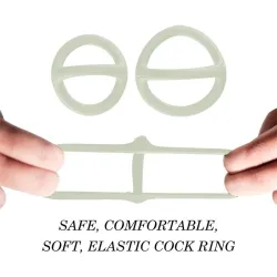 Anillo para el Pene Brilla en la Oscuridad