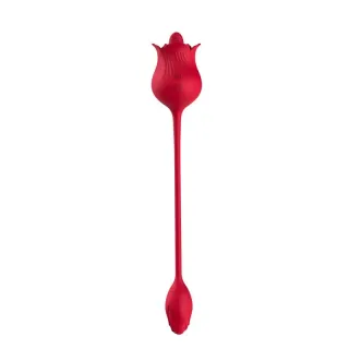 Rosa con Licking y Huevo Vibrador USB