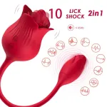 Rosa con Licking y Huevo Vibrador USB
