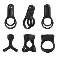 Set 2 Anillos Mecha Lock Essence Ring