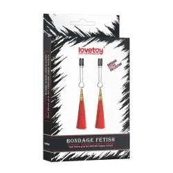 Pinzas para Pezones Rojo