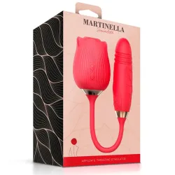 Rosa con Succión con huevo con Thrusting USB