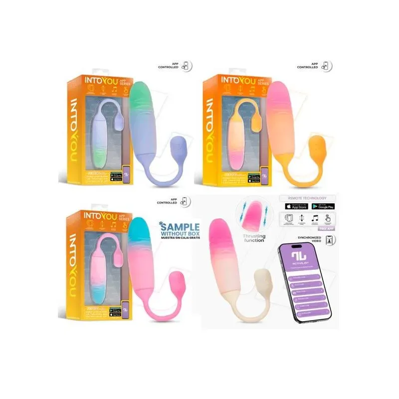 Pack 3+1 NexEgg Motion Huevo Vibrador con Thrusting y APP – Packs y juegos
