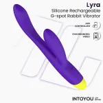 Lyra Vibrador Punto G con APP Púrpura