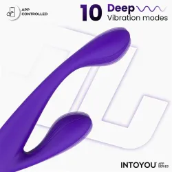 Lyra Vibrador Punto G con APP Púrpura