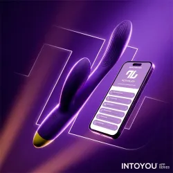 Lyra Vibrador Punto G con APP Púrpura