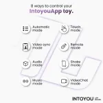 Lyra Vibrador Punto G con APP Púrpura