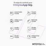 Neya Vibrador Punto G con APP Púrpura