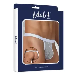 Titan Tanga de Rejilla Talla Única Blanco