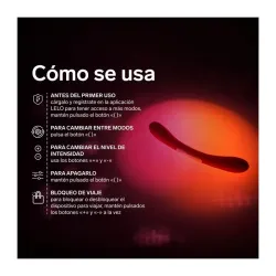 Juguete para Parejas Boomerang Púrpura